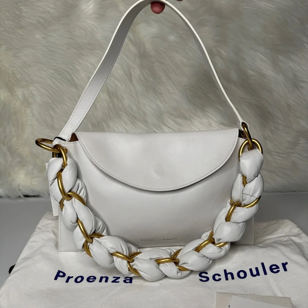 Proenza Schouler Braided Chain Shoulder Bag - Picture 2 of 14
